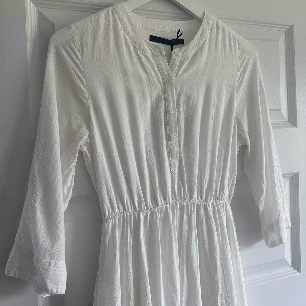 Jenni Kayne Women's Seersucker Shirtdress - Picture 9 of 15